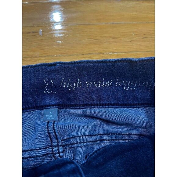 NY&C Jeans Women's Size 6 Blue High Waist Legging Denim Everyday Wear Casual - Picture 4 of 8